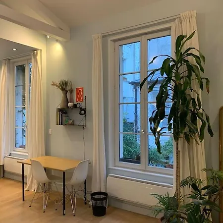 Apartment Charme Discret Loft Mezzanine Avec Vue Sur Jardin